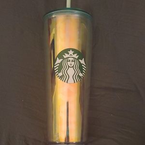 Starbucks Iridescent Geometric Scales 24oz Plastic